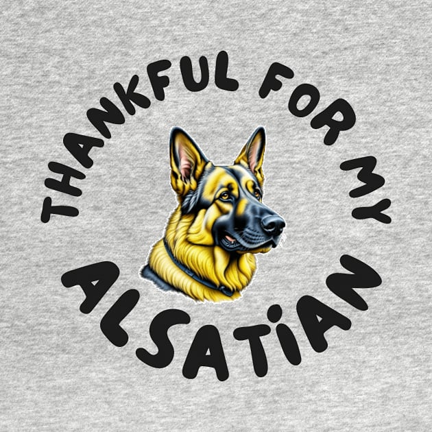 Thankful for my alsatian by IOANNISSKEVAS